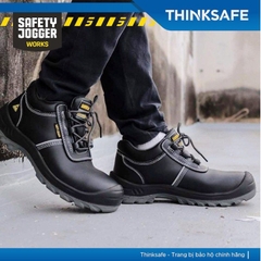 Giày bảo hộ Jogger Aura S3 SRC ESD da bò cấu tạo phi kim chống nước chống đinh Giày jogger chống tĩnh điện