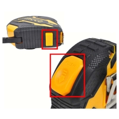 Thước cuộn thép nền vàng 3m, 5m, 8m INGCO HSMT08316, Chiều dài và chiều rộng tự khóa, hệ đo mét&inch, Trang bị toàn diện