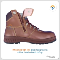 Giày bảo hộ cao cổ K2 thời trang, kiểu dáng Hàn Quốc chống đinh, va đập, chống nước Giày bảo hộ - Trang bị toàn diện