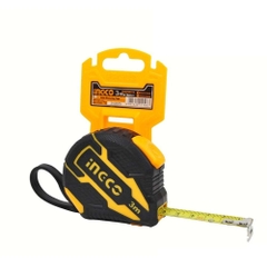 Thước cuộn thép nền vàng 3m, 5m, 8m INGCO HSMT08316, Chiều dài và chiều rộng tự khóa, hệ đo mét&inch, Trang bị toàn diện