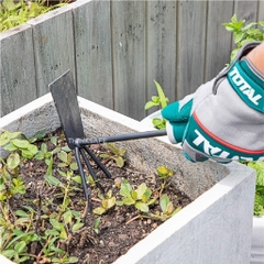 Dụng cụ làm vườn TOTAL 270mm  290mm thép carbon cứng cáp thanh giữa 8mm chiều rộng 75mm chính hãng - Trang bị toàn diện