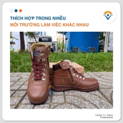 Giày bảo hộ cao cổ K2 thời trang, kiểu dáng Hàn Quốc chống đinh, va đập, chống nước Giày bảo hộ - Trang bị toàn diện