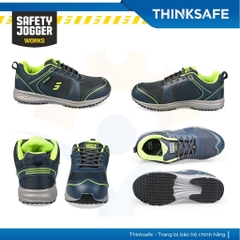 Giày bảo hộ lao động Jogger Balto  kiểu dáng thể thao, thoáng khí, siêu nhẹ, chống trơn trượt, dập ngón