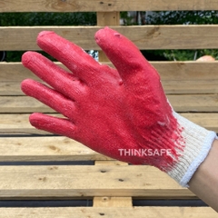 Găng tay bảo hộ lao động phủ cao su găng cotton chống trơn, nóng, hóa chất, hoàn thiện cao - Trang bị toàn diện
