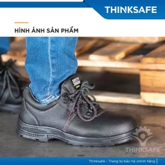 Giày Jogger Rena da thật chống đinh, chống nước Giày công trình thể thao thời trang cao cấp - Trang bị toàn diện