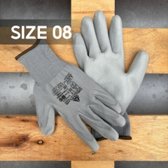 Găng tay lao động Deltaplus VE702PG phủ PU chống cắt chống dầu Bao tay lao động ôm tay thao tác - Trang bị toàn diện