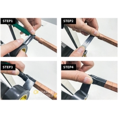 Băng keo điện 3M Super 33, băng dính điện, cách điện, chịu nhiệt 105 độ, chống nước, chống cháy lan, Trang bị toàn diện