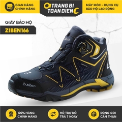 Giày bảo hộ Hàn Quốc Ziben 166 siêu nhẹ, thể thao, thời trang chống đinh trơn trượt Giày cao cấp - Trang bị toàn diện