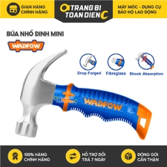 Búa nhổ đinh mini 220g Wadfow WHM33D8 đầu búa 8oz xử lý nhiệt, thép C45 tay cầm nhựa sợi thủy tinh