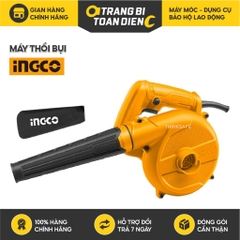 Máy thổi bụi INGCO 400 - 800W điện áp 220V, Tốc độ không tải 14000 v/p, Tốc độ thổi tối đa 3.0m³/min, Trang bị toàn diện