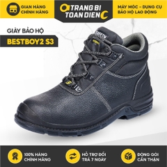 Giày bảo hộ Jogger nam Bestboy2 da bò chống nước chống đinh chống trượt trượt giày jogger chính hãng-Trang bị toàn diện