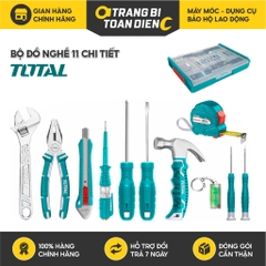 Bộ 11 công cụ dụng cụ gia dụng TOTAL THKTV02H111 Nhiều kích thước đa năng tiện ích chính hãng - Trang bị toàn diện