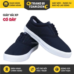 Giày vải XP có dây bảo hộ lao động, thể dục, đi bộ, Giày công nhân, công trình, nhà xưởng - Trang bị toàn diện