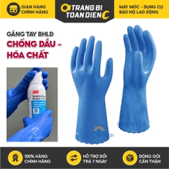 Găng tay chịu dầu Showa 160 bao tay cao su chống hóa chất, chuyên dùng sửa chữa máy móc, thao tác cơ khí
