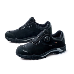 Giày bảo hộ Hàn Quốc Ziben 203 màu đen, chống thấm nước, thoáng khí, khóa vặn tiện lợi, kiểu dáng thời trang, chính hãng