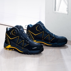 Giày bảo hộ Hàn Quốc Ziben 166 siêu nhẹ, thể thao, thời trang chống đinh trơn trượt Giày cao cấp - Trang bị toàn diện