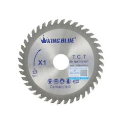 Lưỡi cưa gỗ KingBlue XS-110x30T đĩa cắt 110mm, cốt 20mm, số răng 30 - 40 Lưỡi cắt gỗ chính hãng - Thinksafe