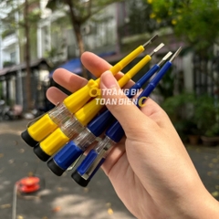 Bút thử điện KingBlue KIC140 Chịu Đựng Dòng Điện Từ 100 đến 250V, thiết kế nhỏ gọn, vít thử điện gia đình