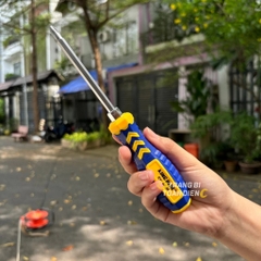 Tua vít 2 đầu PH2 KingBlue KV1 kích thước 6x100/ 6x150/ 6x200 mm, thép CRV, tuốc nơ vít đa năng 2 đầu dẹp và bake