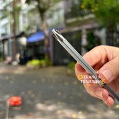 Tua vít 2 đầu PH2 KingBlue KV1 kích thước 6x100/ 6x150/ 6x200 mm, thép CRV, tuốc nơ vít đa năng 2 đầu dẹp và bake