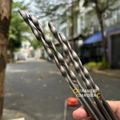 Mũi khoan gỗ chuôi lục giác KingBlue KBX1-06*200/ KBX1-08*200 kích thước 6 - 8mm, chất liệu thép hợp kim cao cấp