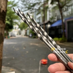 Mũi khoan gỗ chuôi lục giác KingBlue KBX1-06*200/ KBX1-08*200 kích thước 6 - 8mm, chất liệu thép hợp kim cao cấp