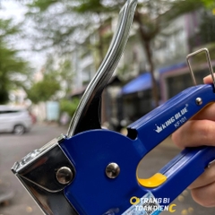 Kìm bấm ghim KingBlue KF-101 kích thước 4-8mm, độ dày 0.7mm, Máy bắn ghim gỗ, đóng thùng carton, dập ghim bao bì