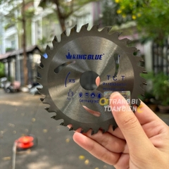 Lưỡi cưa gỗ KingBlue XS-110x30T đĩa cắt 110mm, cốt 20mm, số răng 30 - 40 Lưỡi cắt gỗ chính hãng - Thinksafe