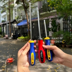 Tua vít 2 đầu PH2 KingBlue KV2-6x100/ KV2-6x150/ KV2-6x200, dài 100 - 200mm, thép S2 cao cấp, tuốc nơ vít bake và dẹp