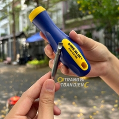 Tua vít 2 đầu PH2 KingBlue KV2-6x100/ KV2-6x150/ KV2-6x200, dài 100 - 200mm, thép S2 cao cấp, tuốc nơ vít bake và dẹp