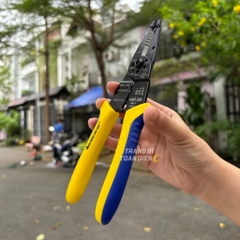 Kìm tuốt dây điện đa năng, cắt chân mạch linh kiện KingBlue KND200/KND150 kìm cắt dây điện chính hãng