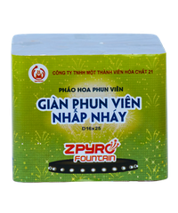 Dàn Pháo Hoa Bộ Quốc Phòng -Phun Viên Nhấp Nháy Lẻ