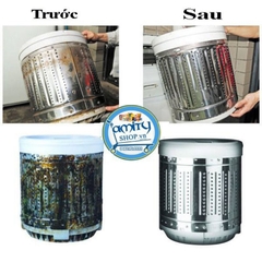 bịch bột tẩy lòng vệ sinh máy giặt hàn quốc 450g