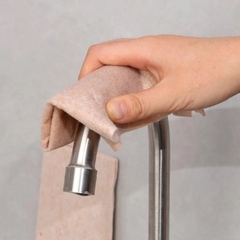 khăn lau sơ mướp size 20cm, set 10 khăn xơ mướp 2 mặt thấm hút dầu tốt, khăn lau đa năng ăn toàn tái sử dụng
