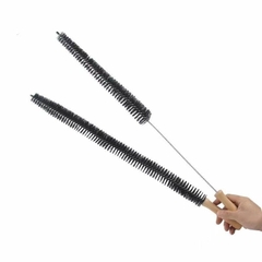 Bàn Chải Vệ Sinh Máy Giặt Cán Gỗ Đầu Uốn Dẻo Linh Hoạt
