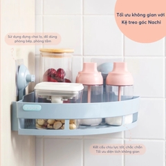 Kệ treo góc cao cấp khay dính tường Sử dụng đồ dùng đa năng, linh hoạt tuỳ biến trong nhiều không gian