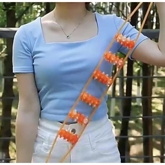 Dây massage lưng, cổ, đùi, bụng bằng nhựa thư giản giảm tress cho cơ thể