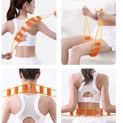 Dây massage lưng, cổ, đùi, bụng bằng nhựa thư giản giảm tress cho cơ thể