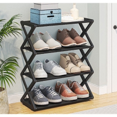 Kệ Để Giầy Chữ X 4 Tầng Đa Năng Gấp Gọn Thông Minh