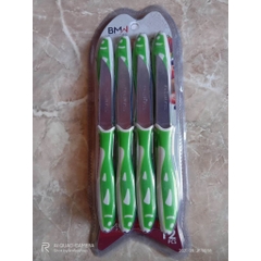 Vỉ 12 Dao Có Hoạ Tiết, Dao Gọt Tỉa Trái Cây Đa Năng