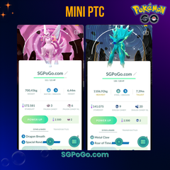 Pokémon PTC Go - Shiny Dialga - Palkia Origin - Go Tour 2026 ✨Special Background✨