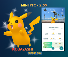 Shiny Pikachu Stamp Rally Kobayashi Background
