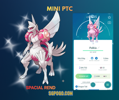 Pokémon Go Shiny Palkia Origin with Spacial Rend | Trade 20K or Mini PTC