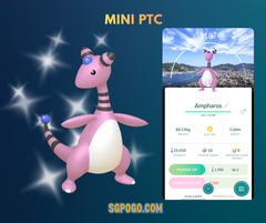 Shiny Ampharos✨Nagasaki Stamp Rally Location Background✨mini PTC 20k✨
