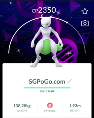 Shiny Mewtwo - GO Fest 2026✨Special Background✨✨