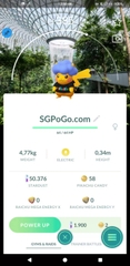 Shiny Pikachu — PokéXciting! Location Background