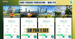 Shiny Pikachu — PokéXciting! Location Background
