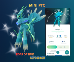 Pokémon Go Shiny Dialga Origin with Roar of Time | Trade 20K or Mini PTC