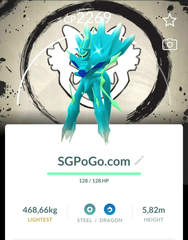 Shiny Dialga Origin with Roar of Time ✨2026 Go Fest Global Special Background✨