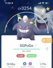Shiny costume Gengar Halloween (Tricks and Treats)